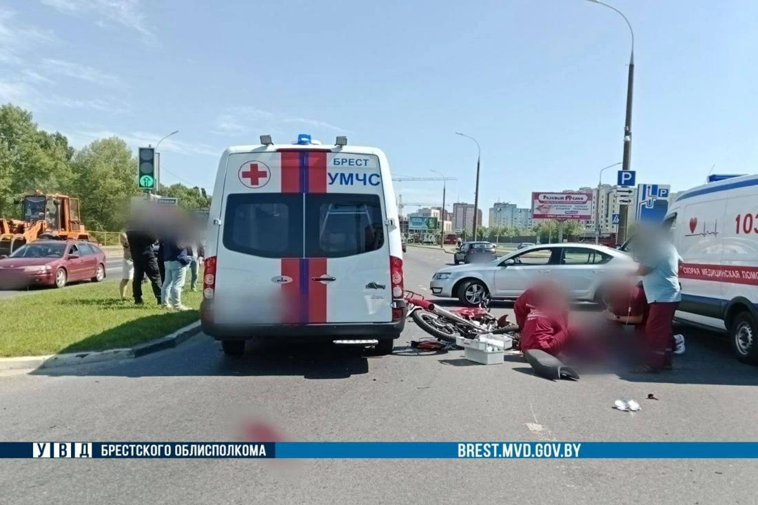 В Бресте погиб мотоциклист: ему было 16 лет