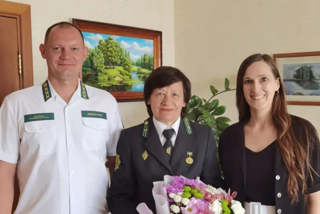 В Слониме с 65-летним юбилеем поздравили почетного лесовода Ольгу Врублевскую