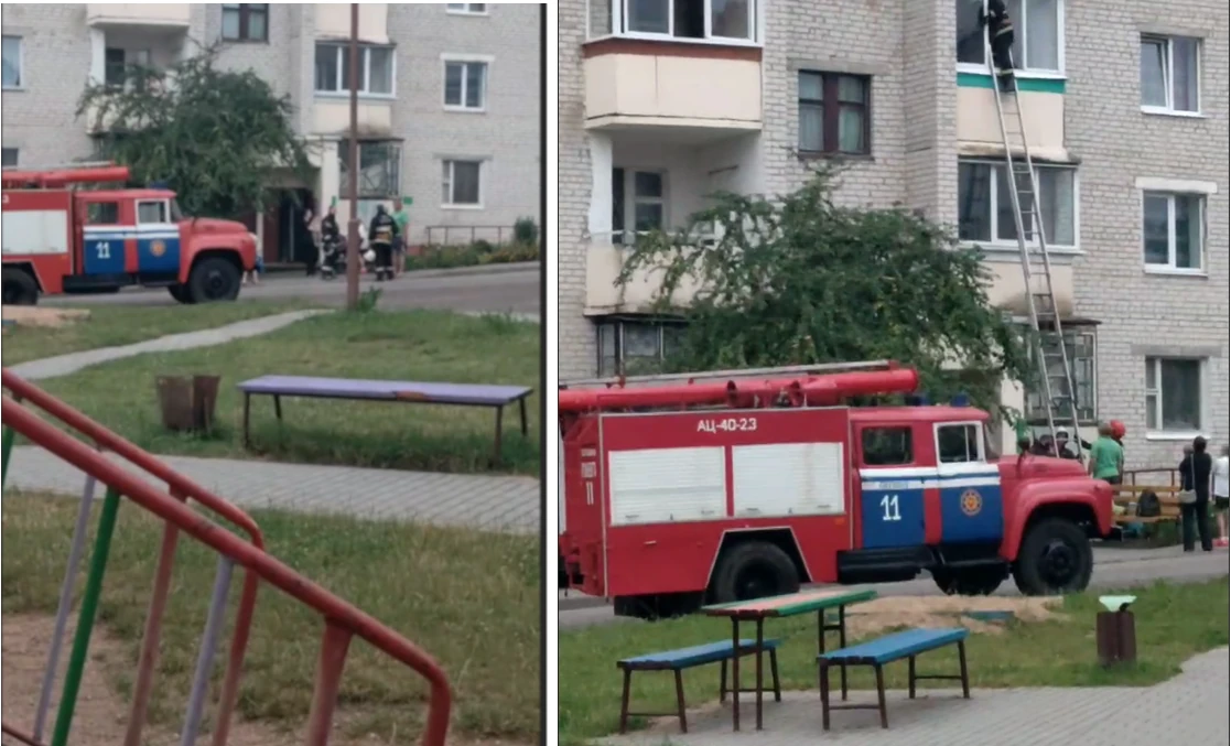 В Слониме спасатели помогли мужчине попасть в собственную квартиру через балкон