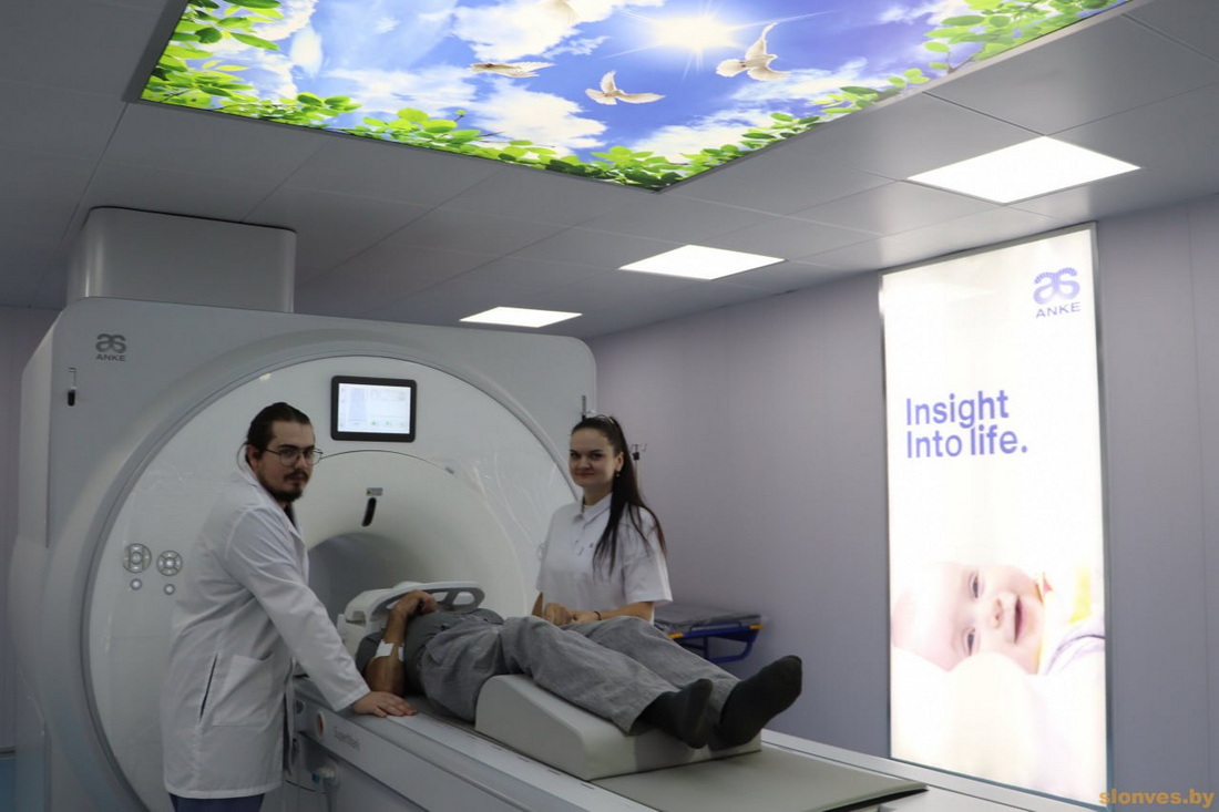 В Слонимской ЦРБ начал работу кабинет МРТ