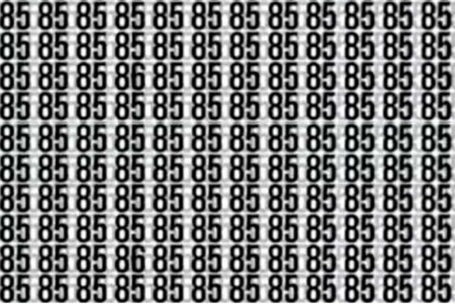 Вы гений, если найдете три скрытых числа за 8 секунд