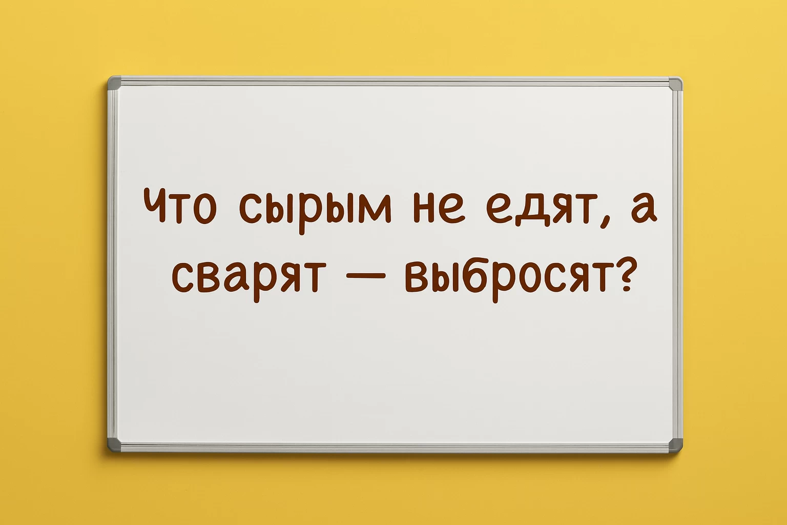 Загадка дня: отгадку знает каждая бабушка