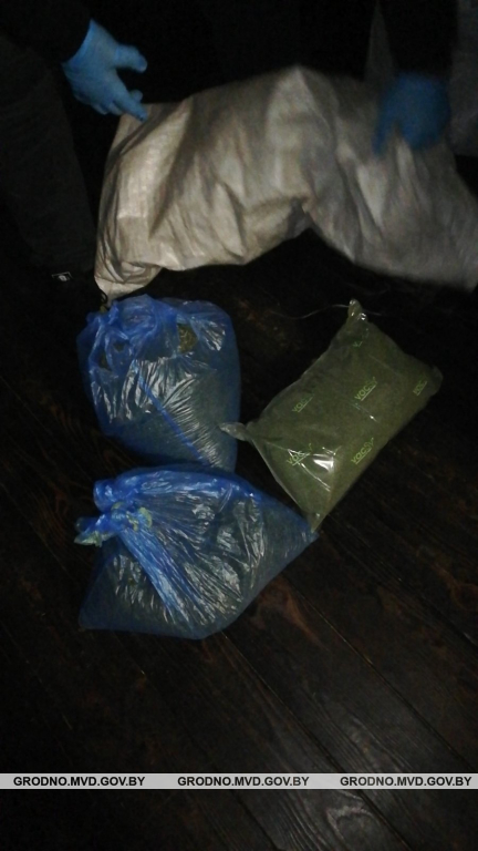 10 килограммов марихуаны нашли у жителя Сморгони