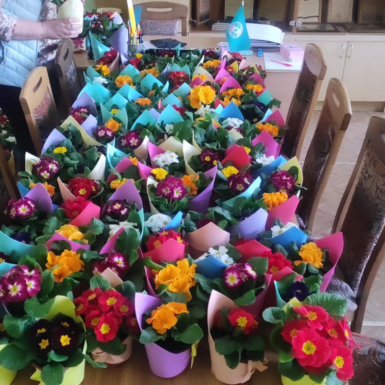 Какие подарки получили на работе к 8 Марта женщины Слонимского КБЗ «Альбертин»