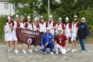Санитарная дружина из Слонима стала серебряным призером областных соревнований