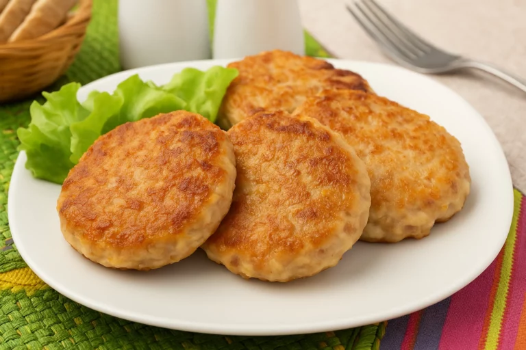 Готовим нежные рубленые котлеты с кабачком