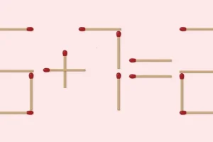 Тест на IQ: переместите 1 спичку, чтобы исправить уравнение