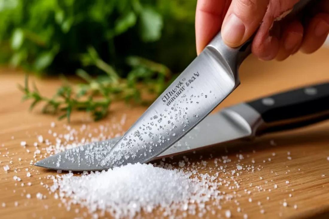 Лайфак. Как быстро заострить нож без точилки