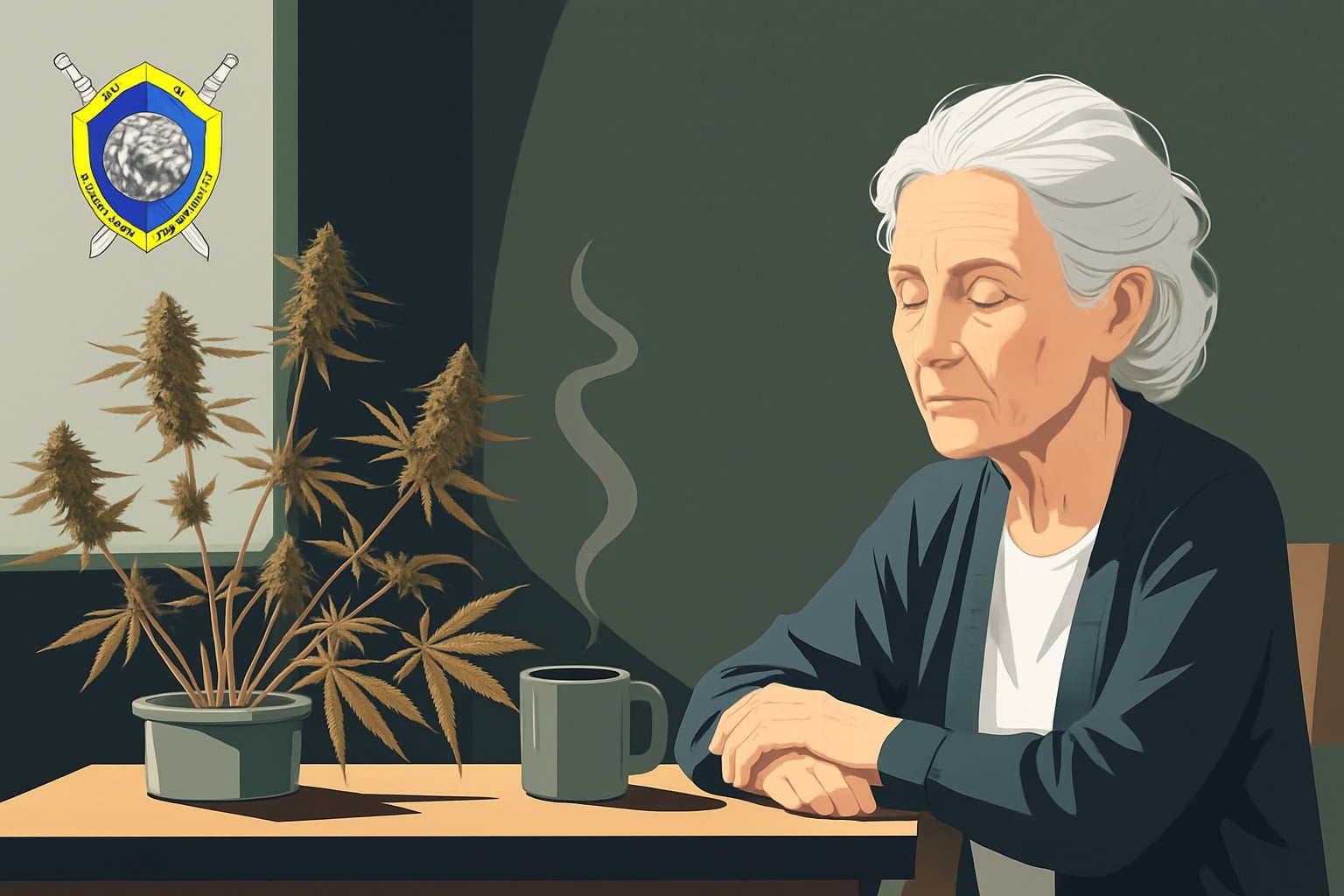 У пенсионерки из Барановичей нашли 7 кустов марихуаны и 800 граммов высушенного сырья